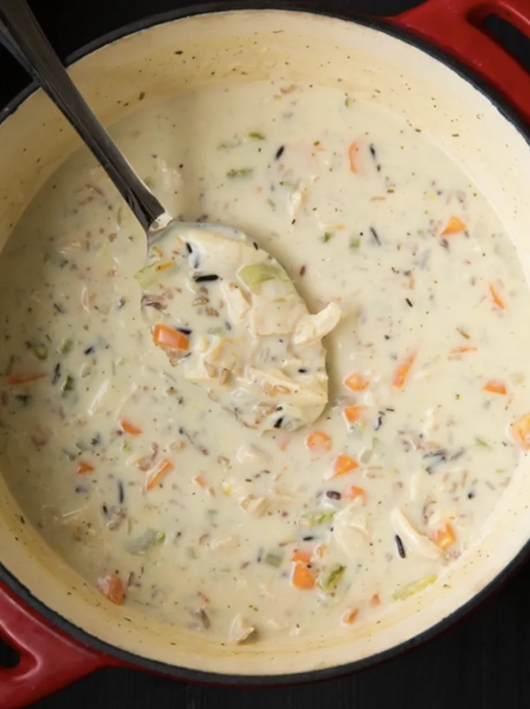 Creamy Chicken and Wild Rice Soup