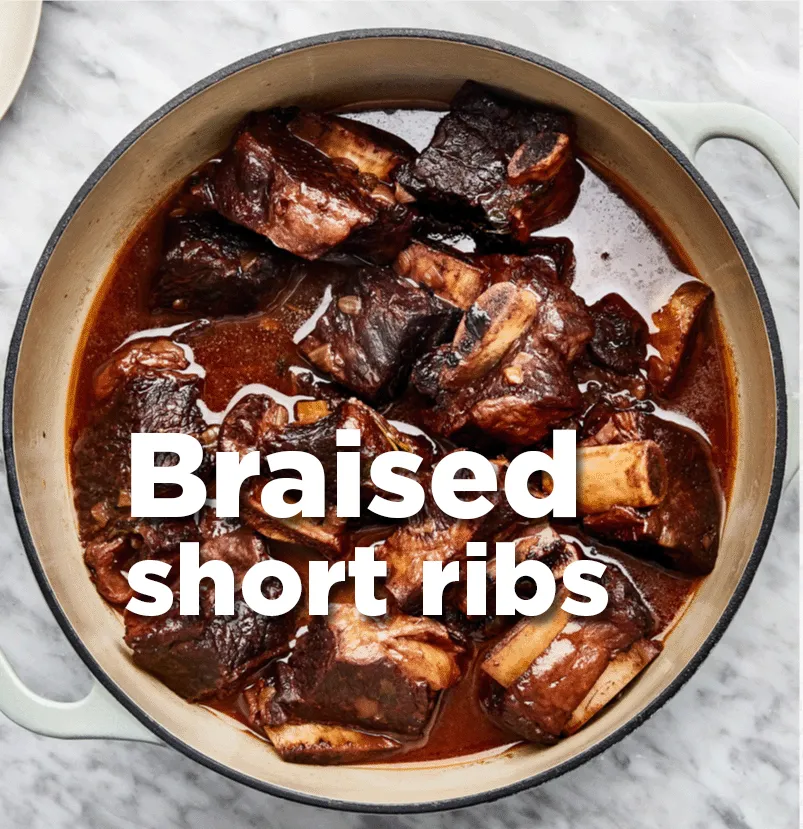 Red Wine-Braised Short Ribs